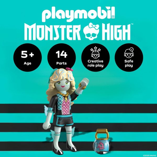 Playmobil X Monster High Lagoona Blue