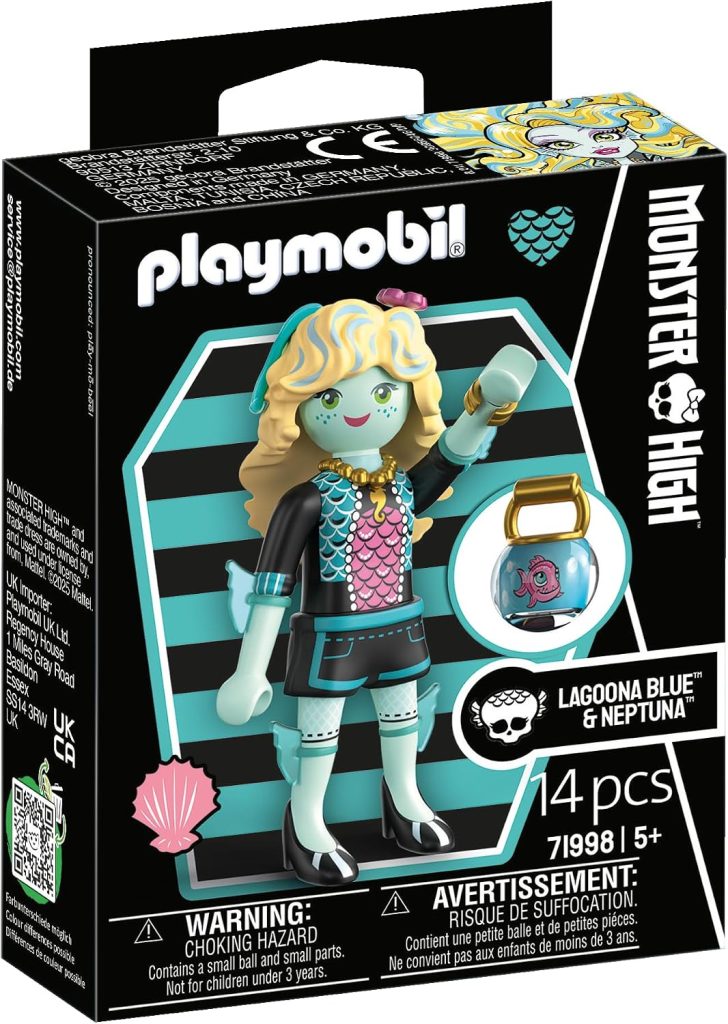 Playmobil X Monster High Lagoona Blue