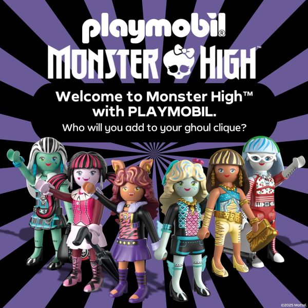 Playmobil X Monster High Lagoona Blue