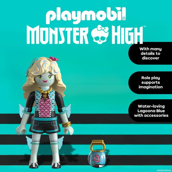 Playmobil X Monster High Lagoona Blue